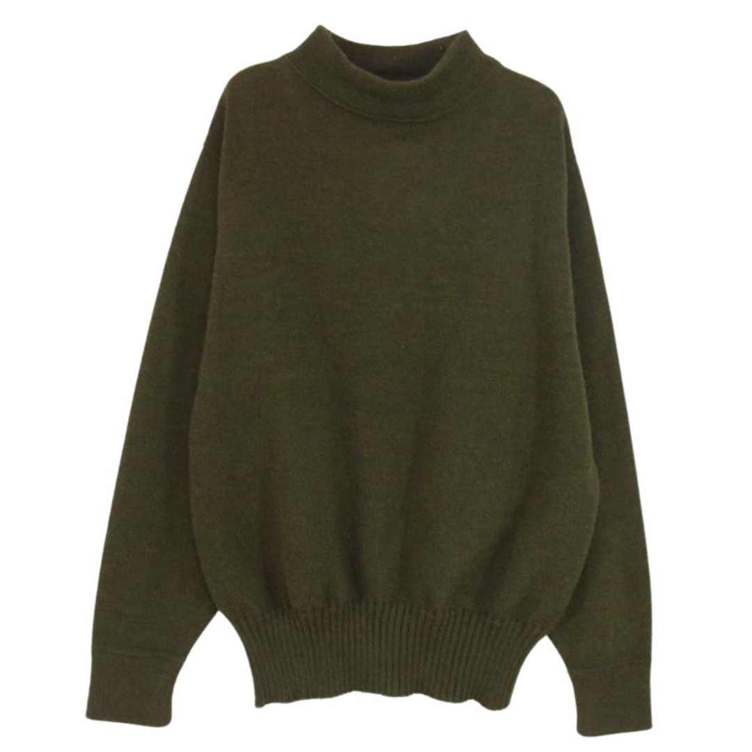 The REAL McCOY'S ザリアルマッコイズ USN WOOL JERSEY ウール ハイネック セーター カーキ系 40