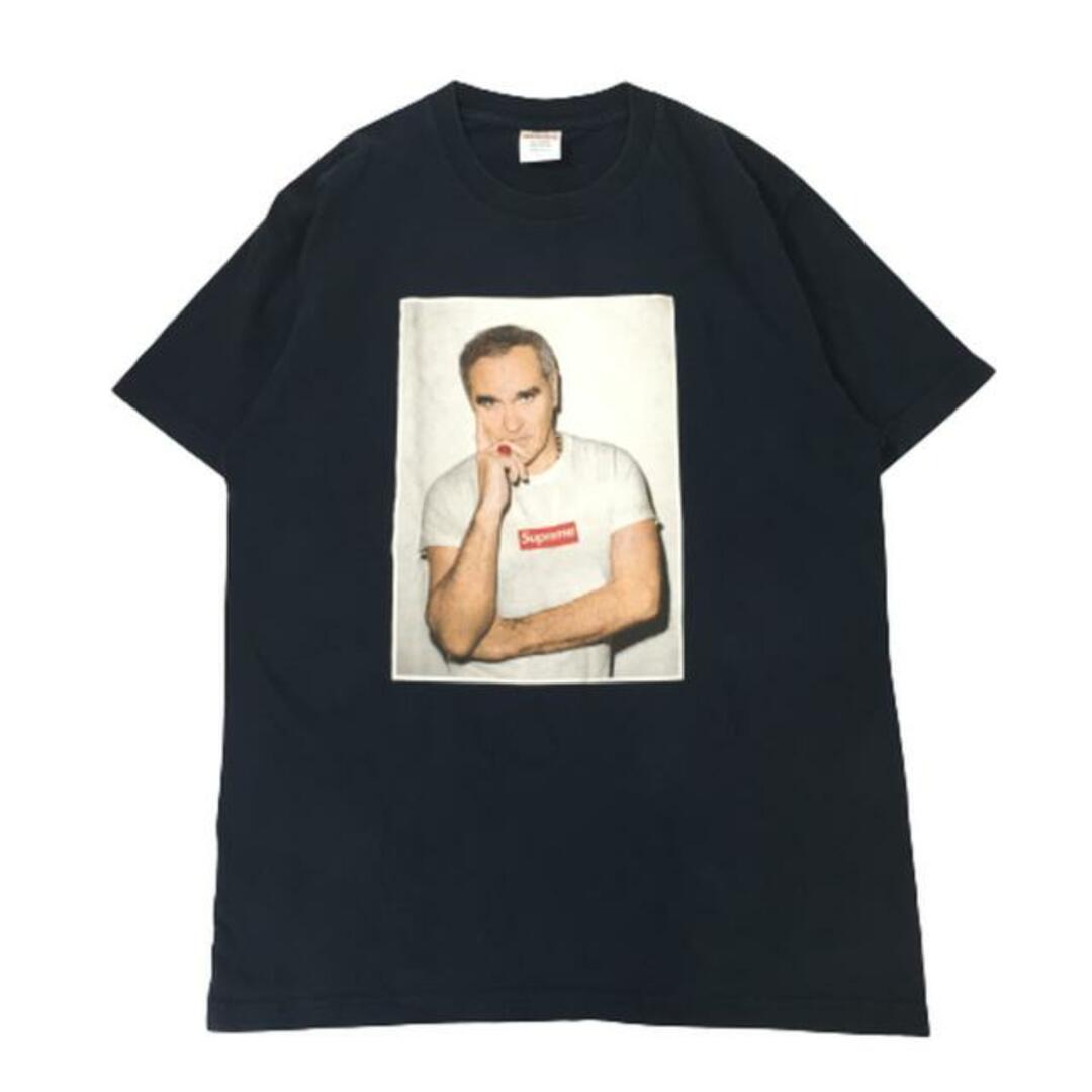 Supreme シュプリーム Tシャツ Morrissey Tee 16SS モリッシー フォト ネイビー NAVY 紺 半袖 L