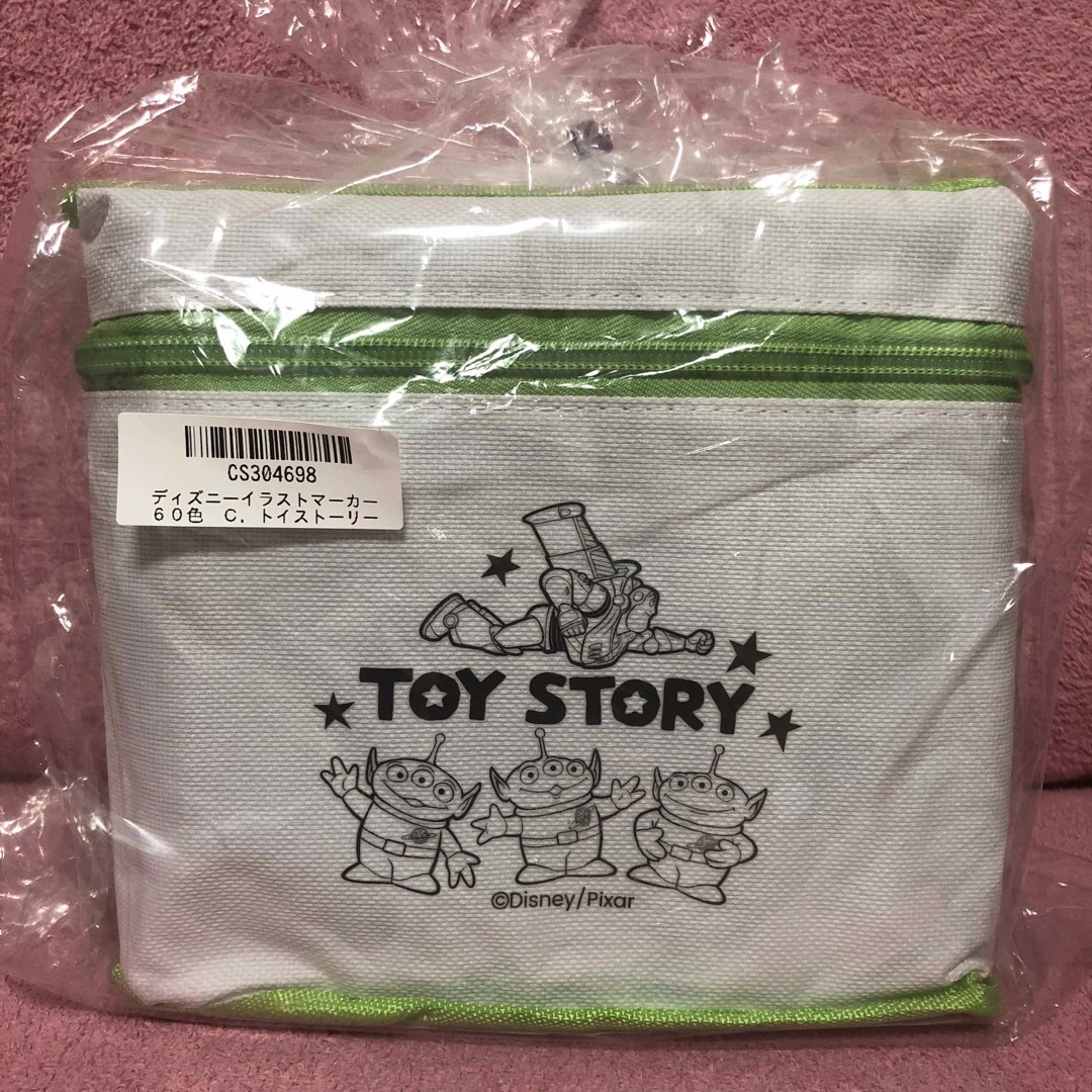 トイ・ストーリー(トイストーリー)の新品　Disney ディズニー　トイストーリー　イラスト マーカー　60色セット インテリア/住まい/日用品の文房具(ペン/マーカー)の商品写真