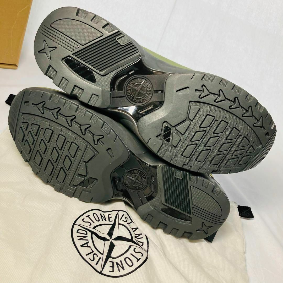 STONE ISLAND   STONE ISLAND ロゴ スニーカー グライム S .5cm