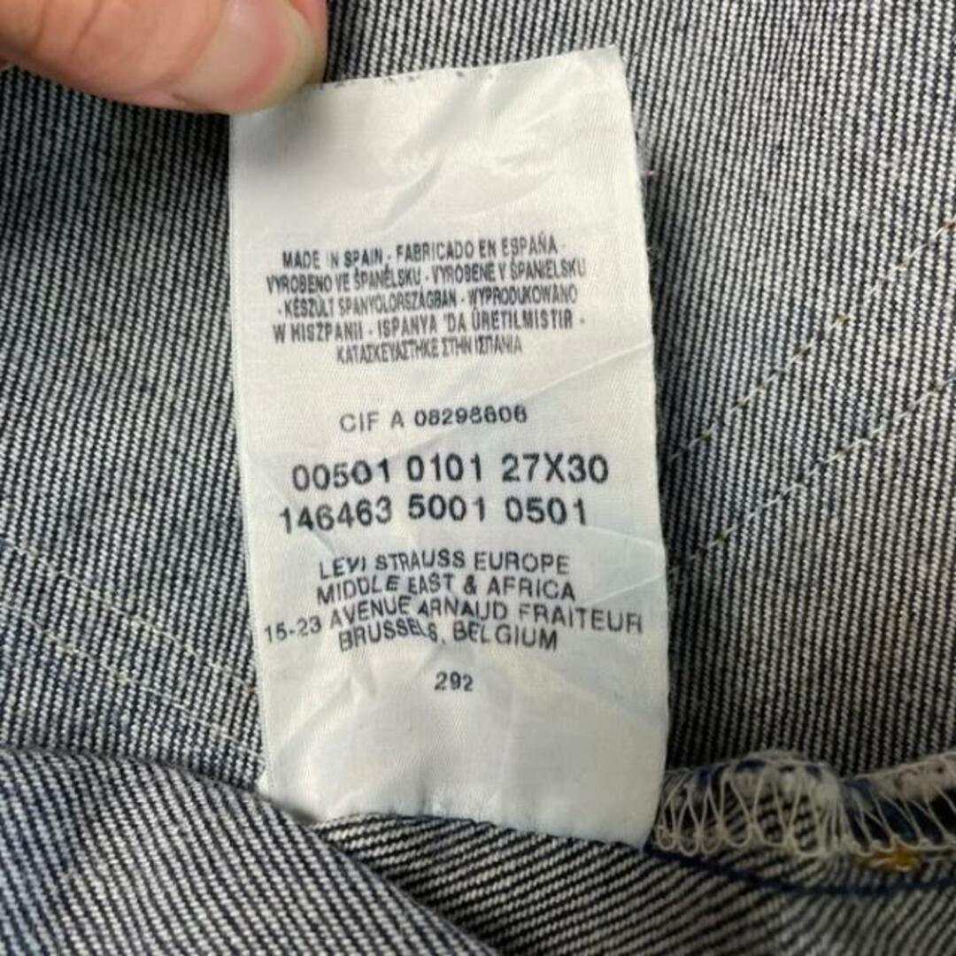 Levi's リーバイス 501 W27 made in EUROPE