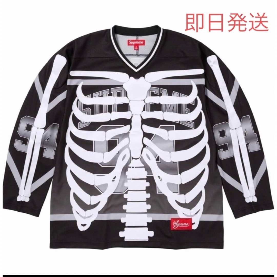 Supreme 23AW Bones Hockey Jersey Black M