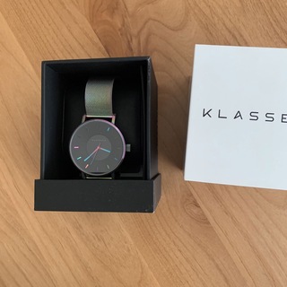 クラスフォーティーン(KLASSE14)のKLASSE14 レインボーブラック　腕時計(腕時計(アナログ))