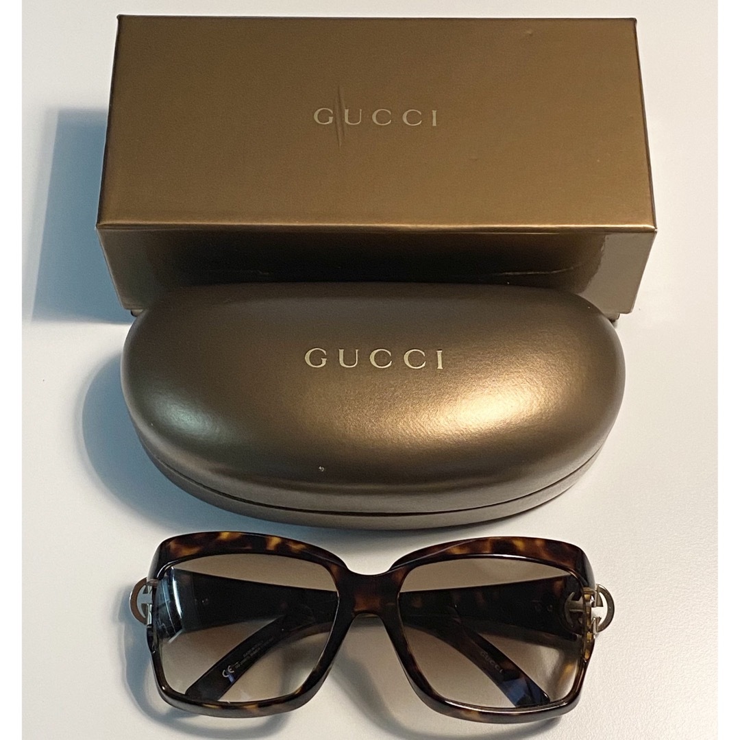 Gucci - GUCCI グッチ サングラス GG2598/S ブラウン ケース付き の