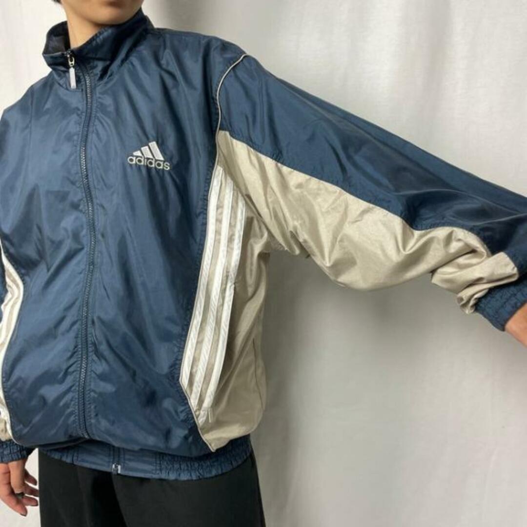 【レア】90's adidas  ナイロントラックジャケット  海外 XL