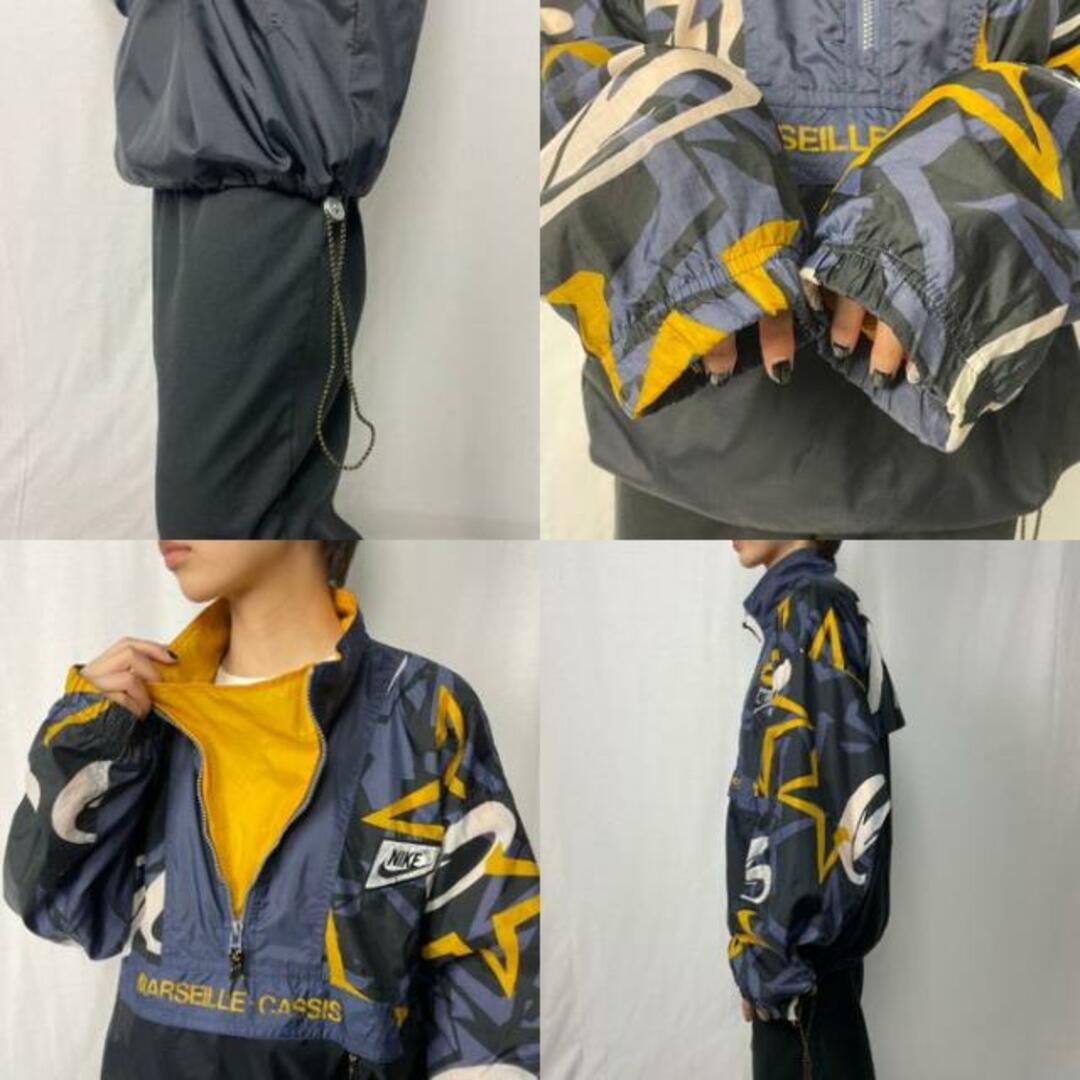 90s  USA　NIKE ナイキ　ナイロンプルオーバー　アノラック　銀タグ