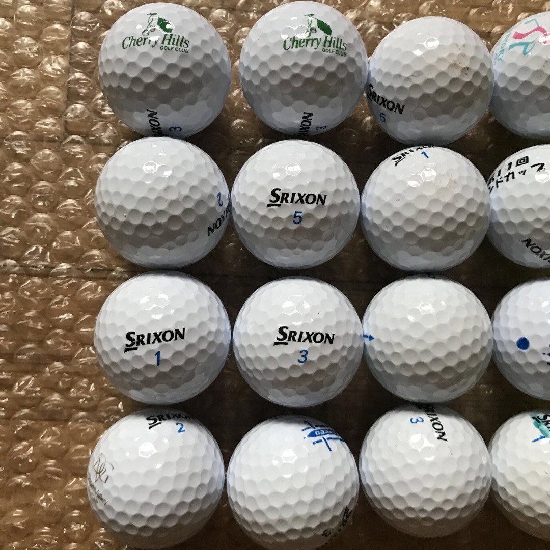 Srixon(スリクソン)のスリクソン☆ロストボール 20個 スポーツ/アウトドアのゴルフ(その他)の商品写真