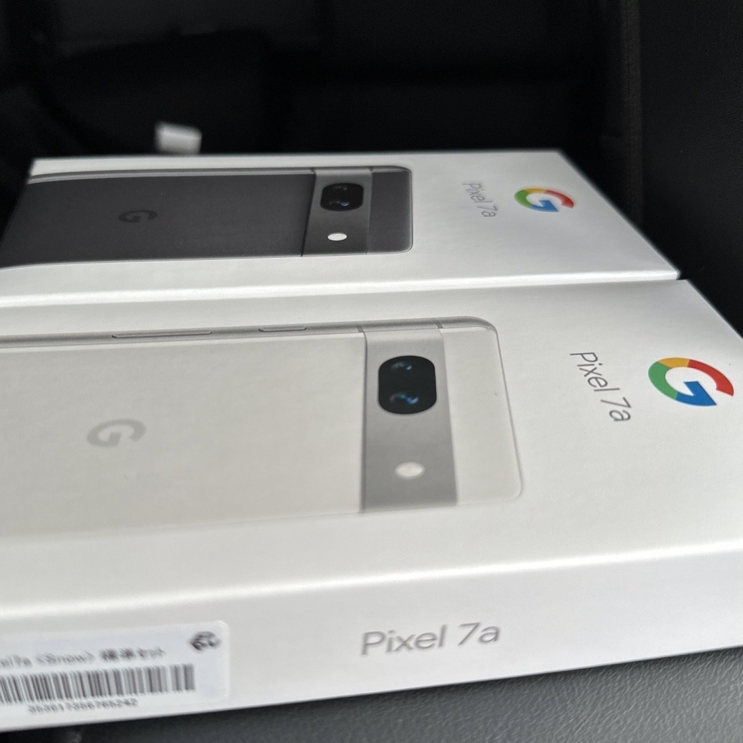 未開封】Google pixel 7a 128GB 白、黒 未開封】Google pixel 7a 128GB 白、黒
