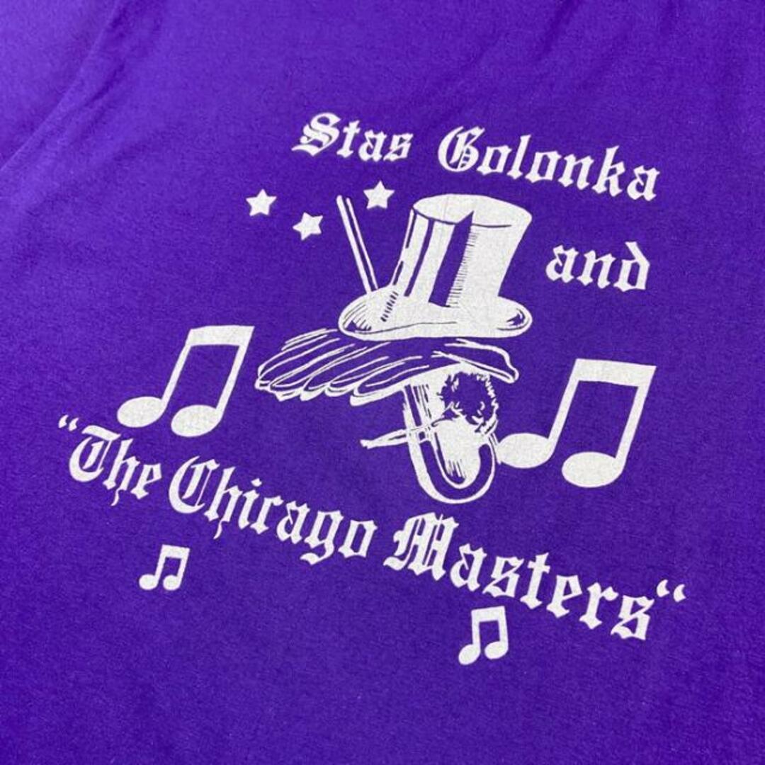 90年代 USA製 Stas Golonka ＆ Chicago Masters バンドTシャツ メンズL