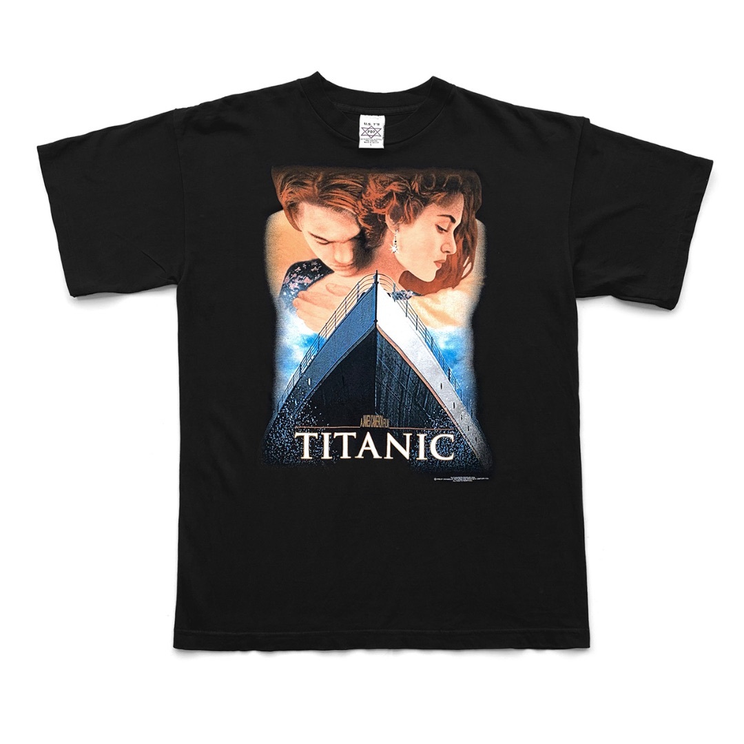 90sヴィンテージ｜映画 Titanic（タイタニック）Tシャツ [L]