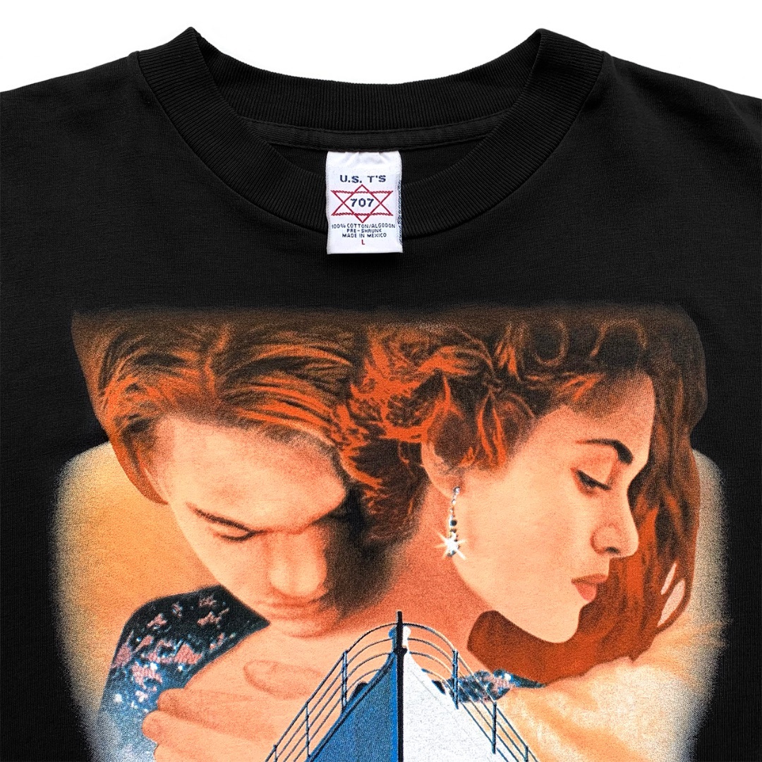 90s タイタニック titanic Tシャツ ディカプリオ ムービーT 映画T