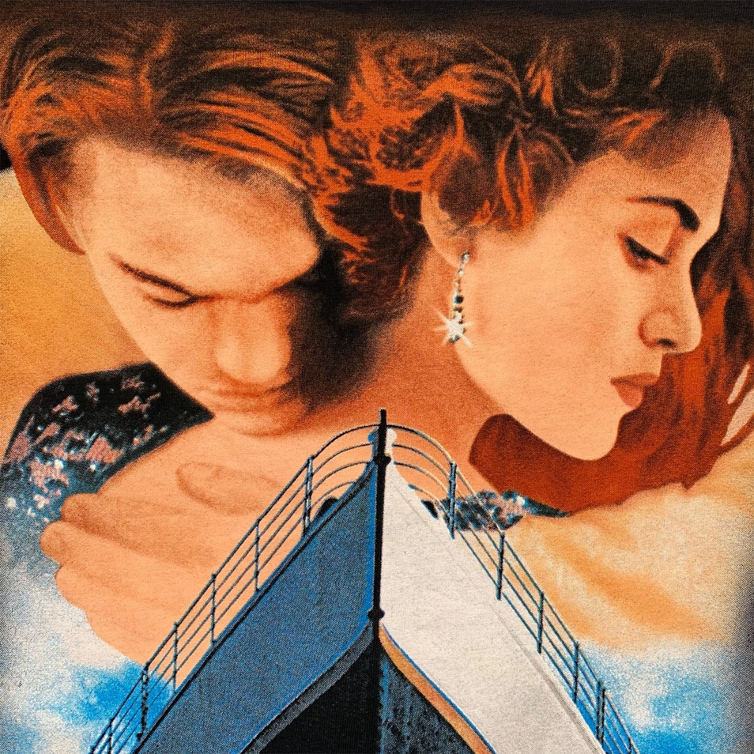 90sヴィンテージ｜映画 Titanic（タイタニック）Tシャツ [L] 5