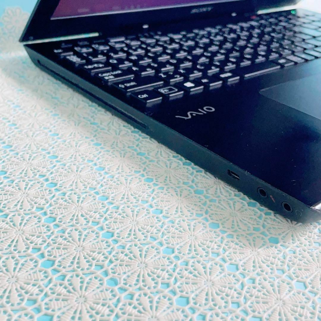 SONY - 薄型VAIO✨️高性能Core i7＆8GB✨SSD黒ノートパソコン ...