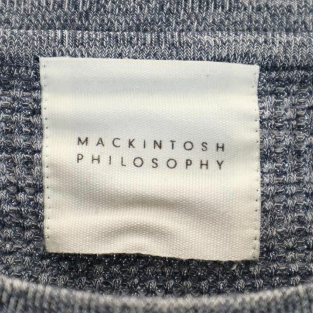 MACKINTOSH PHILOSOPHY(マッキントッシュフィロソフィー)のマッキントッシュフィロソフィー 長袖 Tシャツ 40 グレー系 MACKINTOSH PHILOSOPHY ワッフル地 メンズ 【中古】  【230830】 メンズのトップス(Tシャツ/カットソー(半袖/袖なし))の商品写真