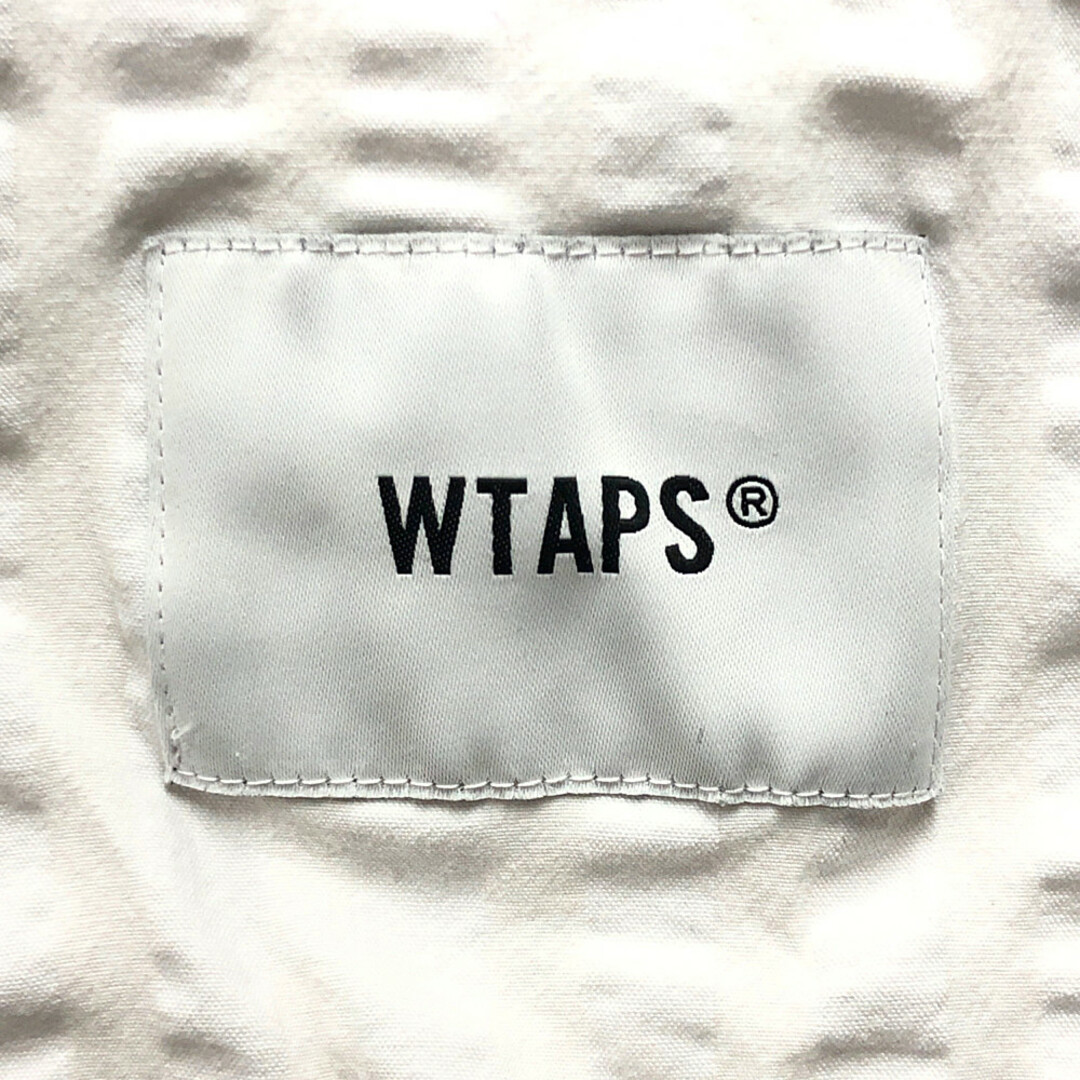 W)taps(ダブルタップス)のWTAPS ダブルタップス 22SS BD SS COPO. SUCKER. COOLMAX コールマックス 半袖シャツ ホワイト サイズ4 正規品 / B4158 メンズのトップス(シャツ)の商品写真