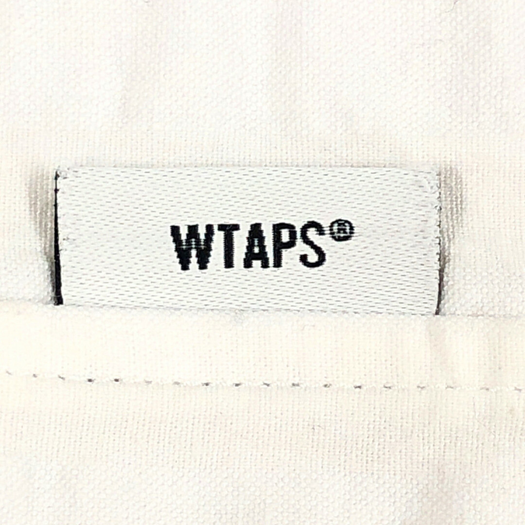 W)taps(ダブルタップス)のWTAPS ダブルタップス 22SS BD SS COPO. SUCKER. COOLMAX コールマックス 半袖シャツ ホワイト サイズ4 正規品 / B4158 メンズのトップス(シャツ)の商品写真