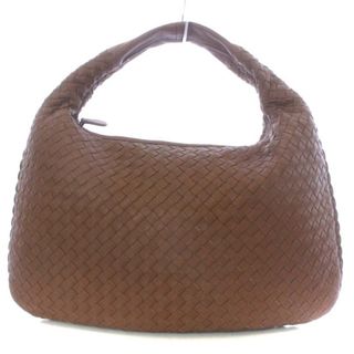 ボッテガヴェネタ(Bottega Veneta)のボッテガヴェネタ イントレチャート ホーボー ワンショルダー 茶色 115653(ショルダーバッグ)