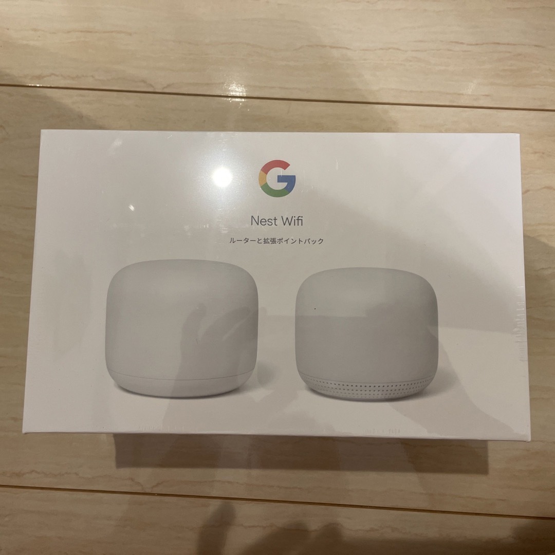 Google Nest Wifi ルーターと拡張ポイントパック