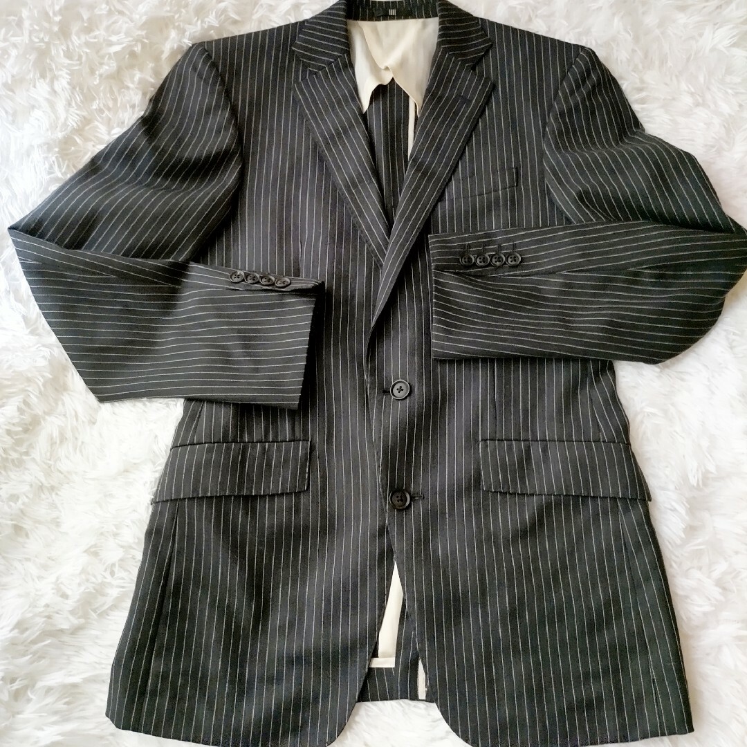 SUIT SELECT Lsize相当 ウール90% 超美品