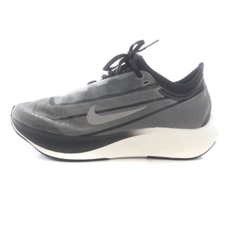 ナイキ(NIKE)のNIKE WMNS ZOOM FLY3 スニーカー 25 AT8241-001(スニーカー)