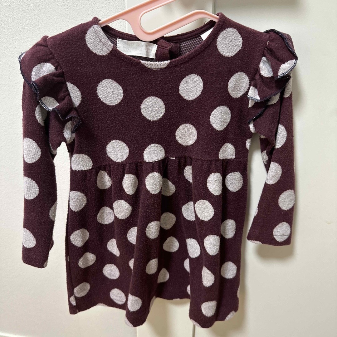 ZARA KIDS(ザラキッズ)のzara kids ワンピース　92 キッズ/ベビー/マタニティのキッズ服女の子用(90cm~)(ワンピース)の商品写真