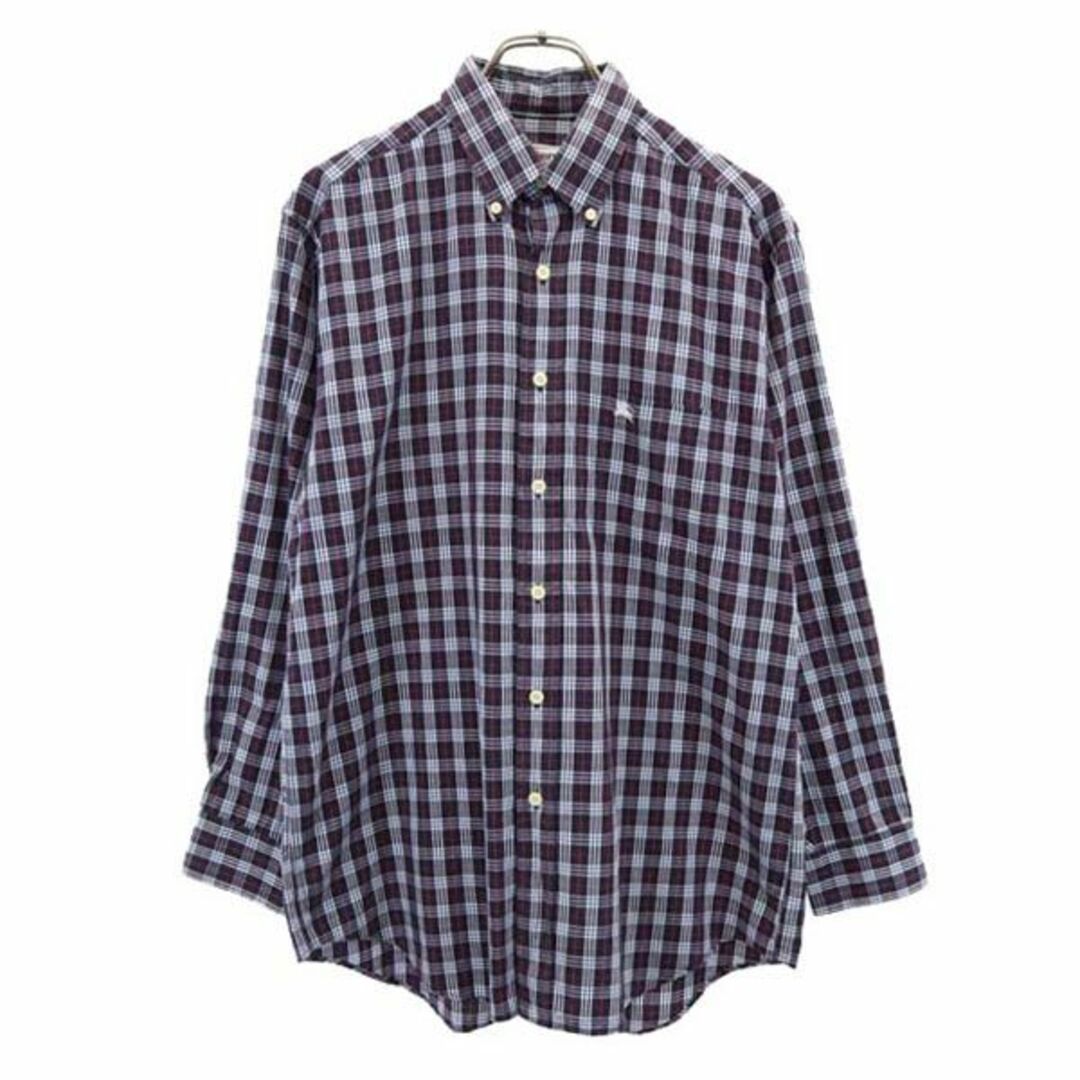 BURBERRY - バーバリーズ 90s オールド チェック柄 長袖 ボタンダウン