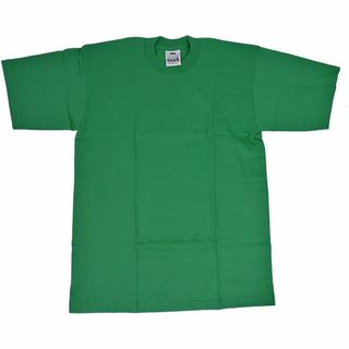 プロクラブ(PRO CLUB)のプロクラブ クルーネック 半袖 ヘビーウェイト 無地 Tシャツ グリーン L(Tシャツ/カットソー(半袖/袖なし))