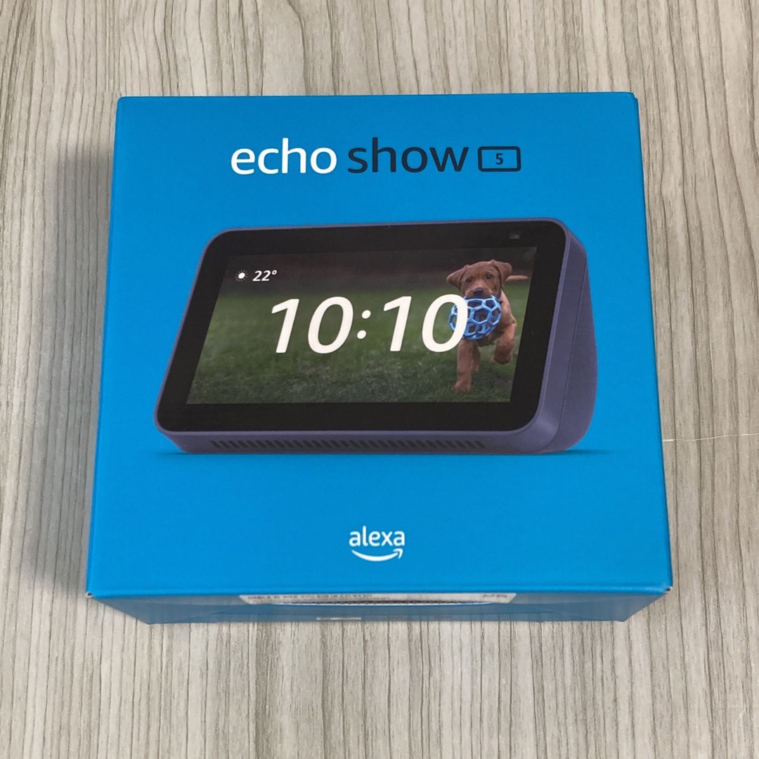 【新品未開封】Amazon  echo show5 第二世代　ディープシーブルー