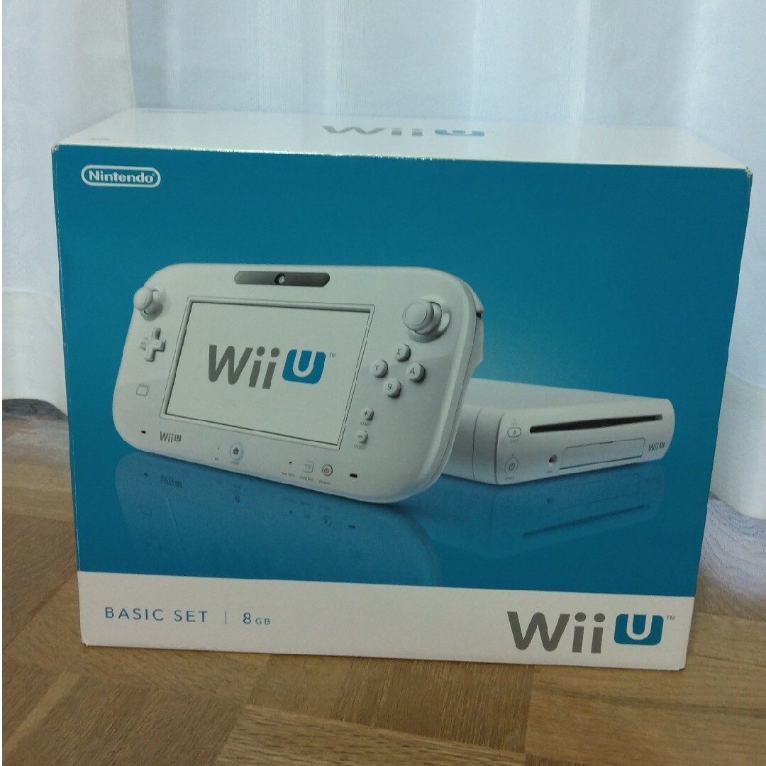 任天堂　WiiU 8GB 完品　動作確認＆データ消去済