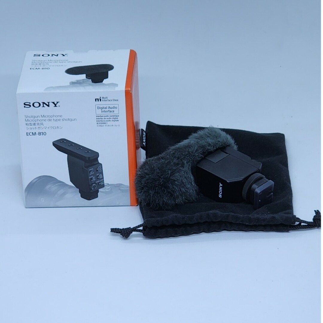 SONY   SONY ショットガンマイクロホン ECM Bの通販 by MAXELL