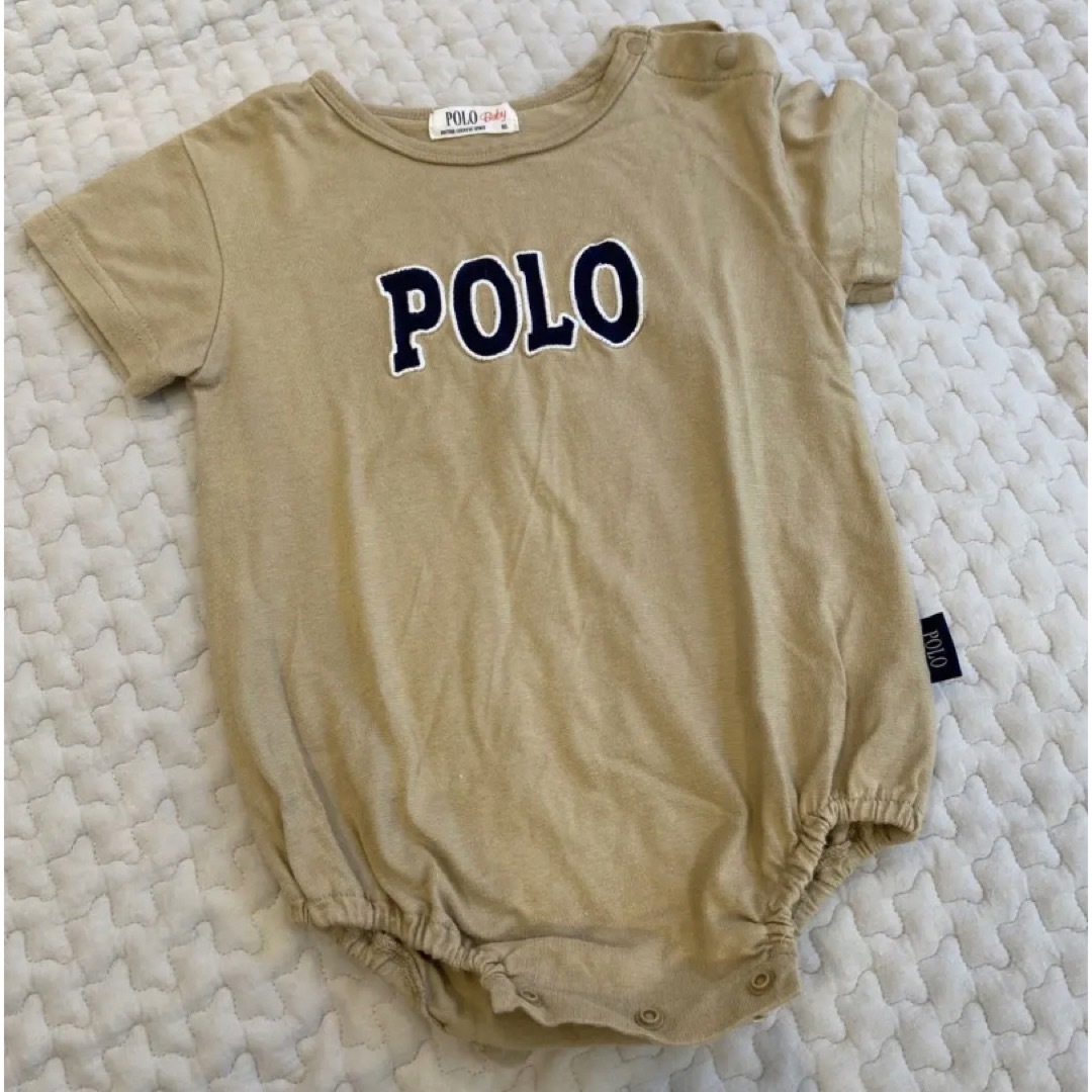 POLO（RALPH LAUREN）(ポロ)のPOLO BABY ロンパース キッズ/ベビー/マタニティのベビー服(~85cm)(ロンパース)の商品写真