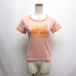 コムサイズム(COMME CA ISM)のコムサイズム COMME CA ISM 半袖 Tシャツ M オレンジ タグ付き(Tシャツ(半袖/袖なし))