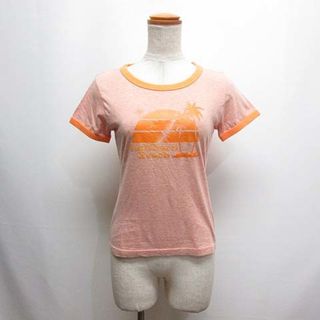 コムサイズム(COMME CA ISM)のコムサイズム COMME CA ISM 半袖 Tシャツ M オレンジ タグ付き(Tシャツ(半袖/袖なし))