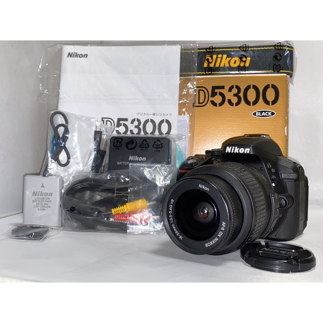 Nikon【大人気!!】Nikon D5300 18-55mm VR レンズキット