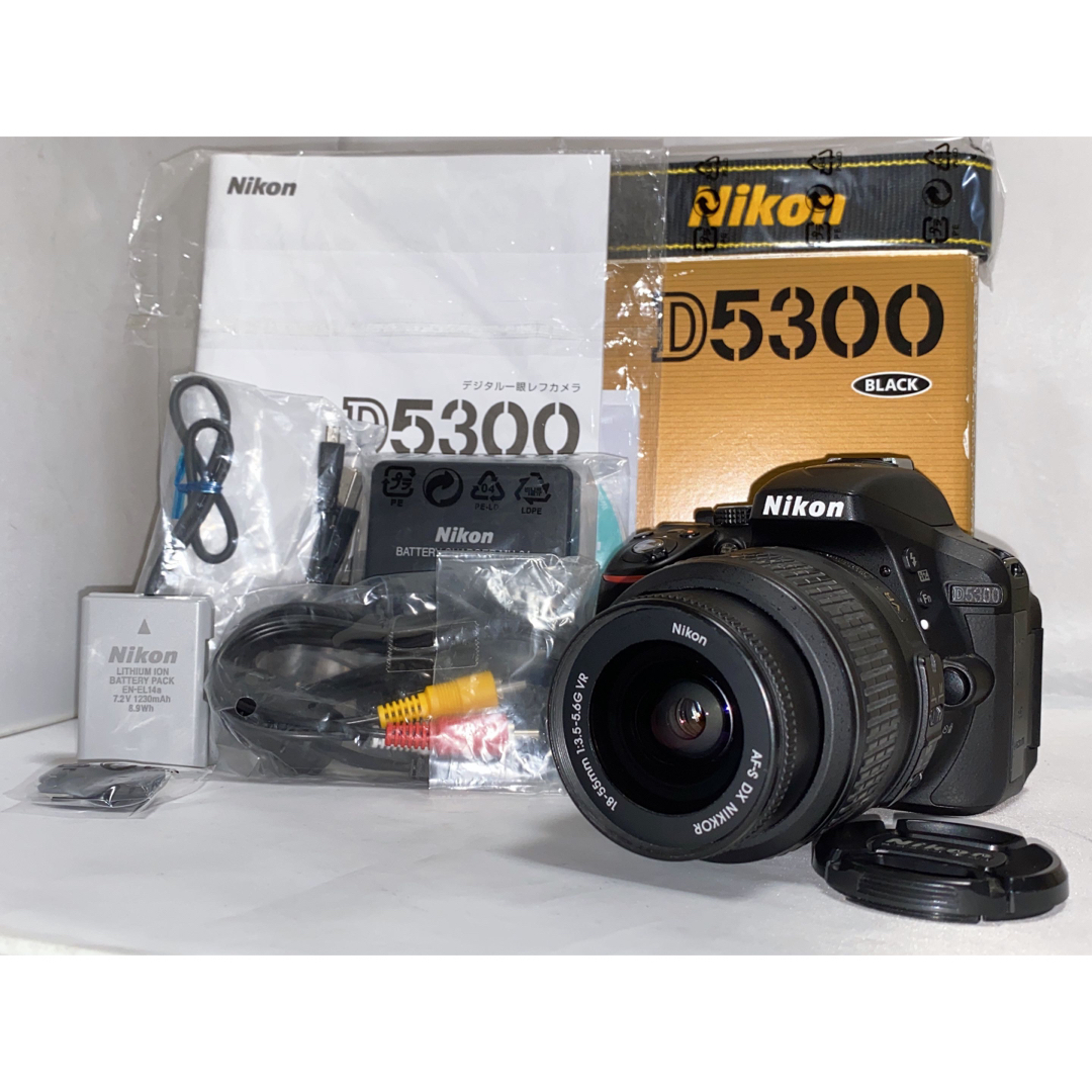 【大人気!!】Nikon D5300 18-55mm VR レンズキット