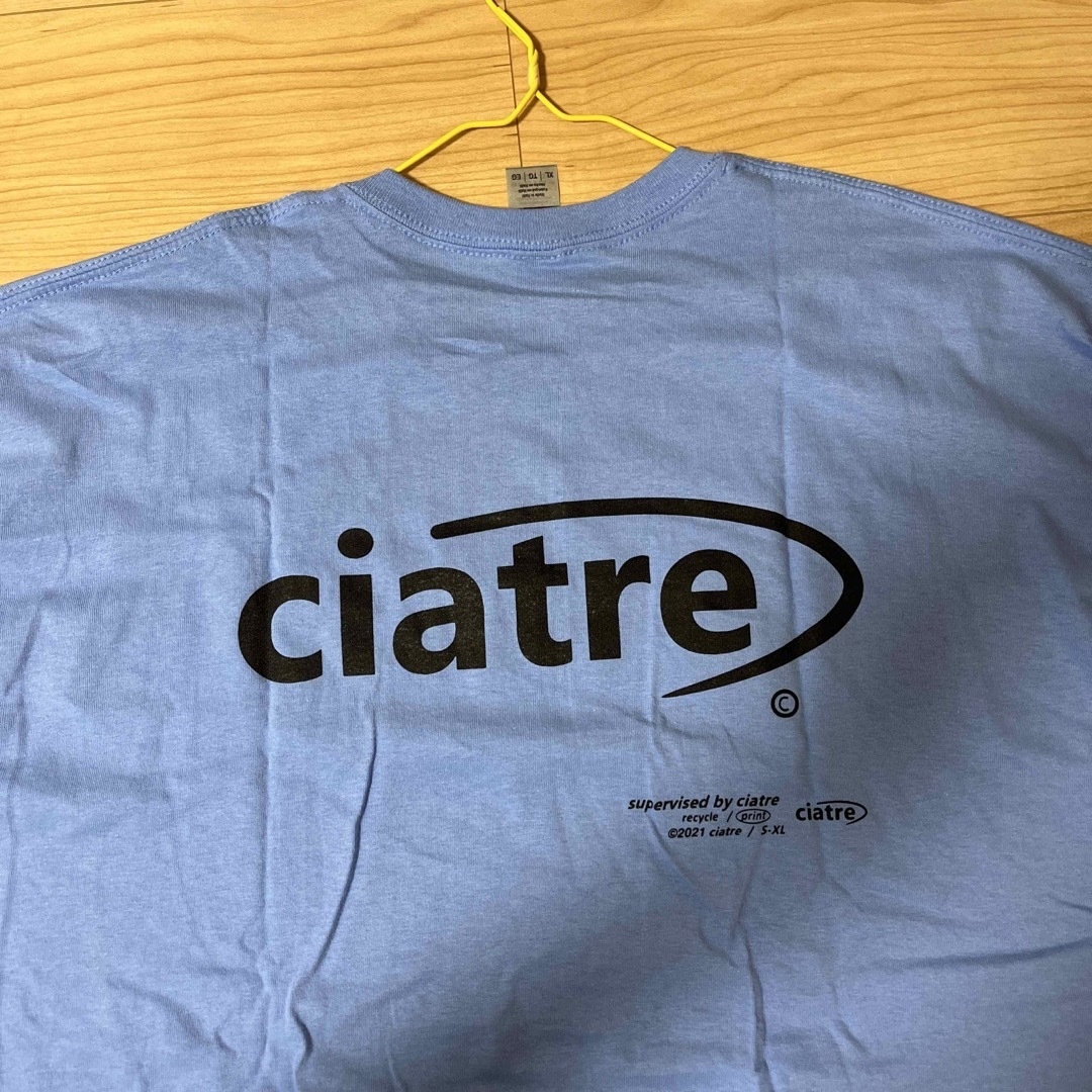 ciatre Tシャツ 半袖 水色 メンズのトップス(Tシャツ/カットソー(半袖/袖なし))の商品写真