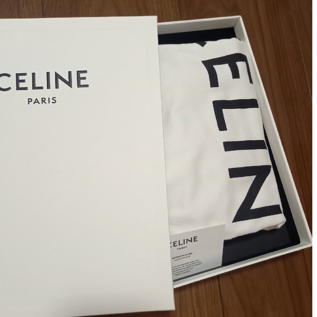celine - CELINE セリーヌ ロゴ Tシャツ ルーズTシャツコットン