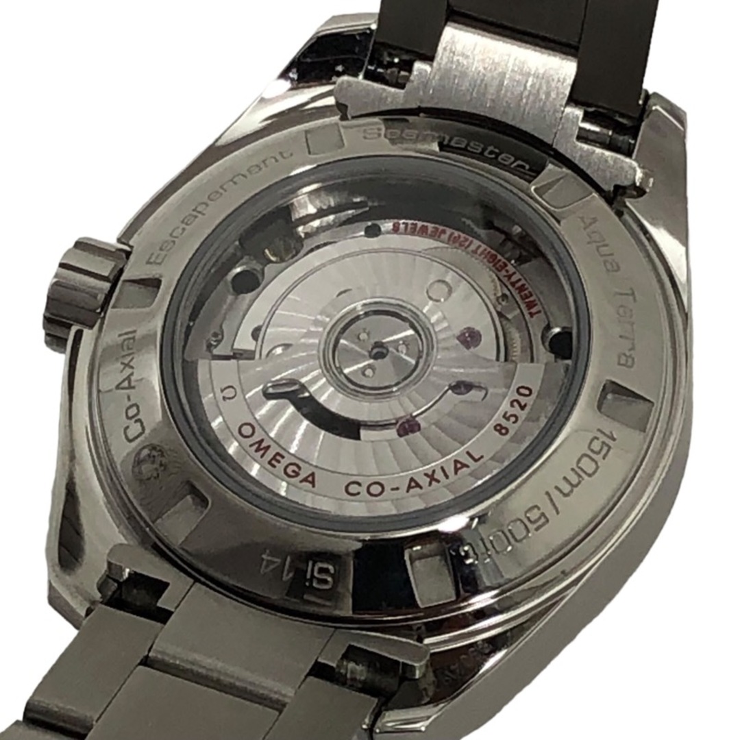 オメガ OMEGA シーマスター アクアテラ コーアクシャル 231.10.30.20.06.001 ブラック文字盤 SS レディース 腕時計