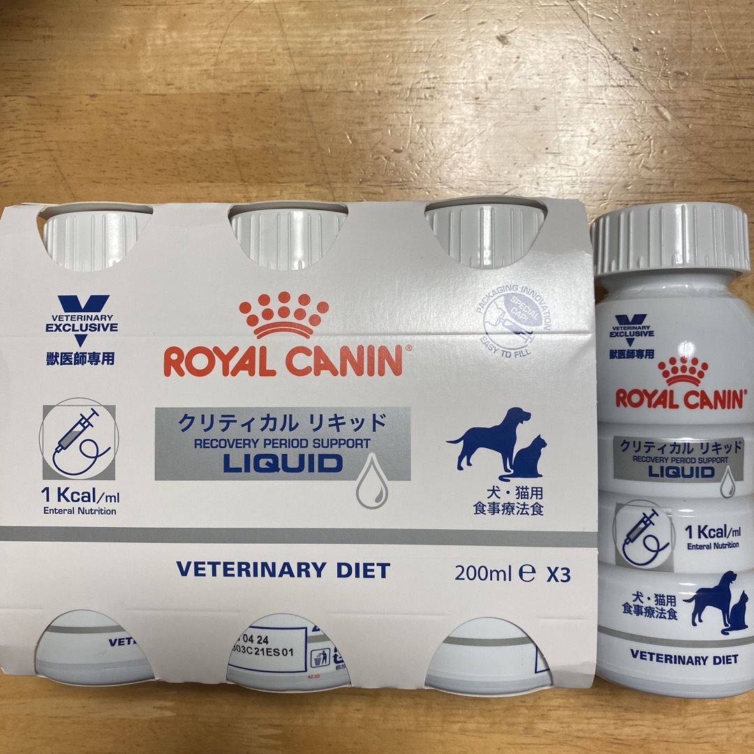 ROYAL CANIN - クリティカルリキッド 犬、猫 用 200ml×4本の通販 by は