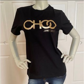 ☆極美品☆ジミーチュウjimmy choo  Tシャツ ブラック ロゴ　XL