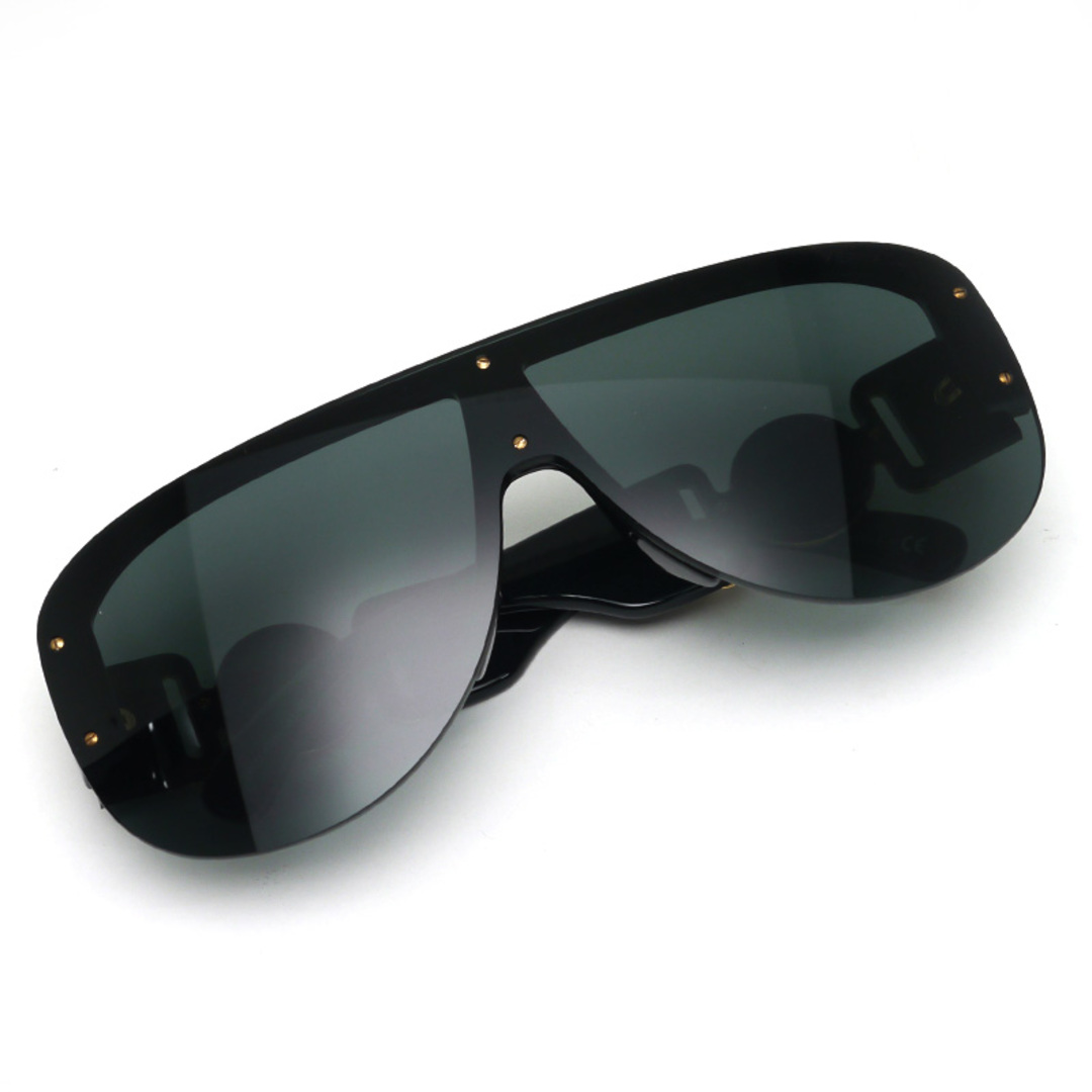 VERSACE(ヴェルサーチ)のヴェルサーチェ サングラス アイウェア フラットトップ ブラック 黒 メンズのファッション小物(サングラス/メガネ)の商品写真