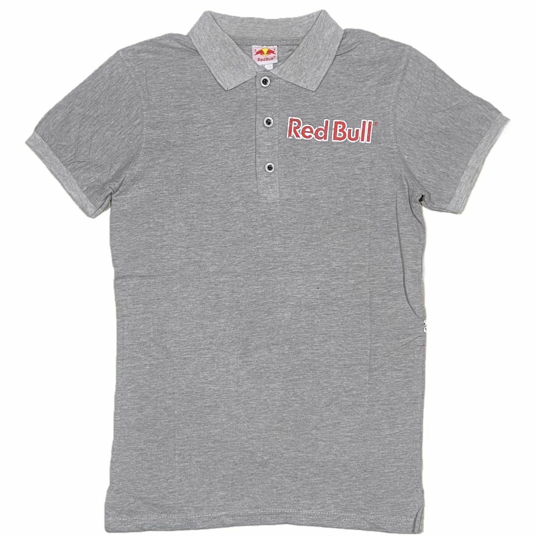 Red Bull(レッドブル)のレッドブル タイヤクラッシュプリント 半袖ポロシャツ グレー XXXL メンズのトップス(ポロシャツ)の商品写真