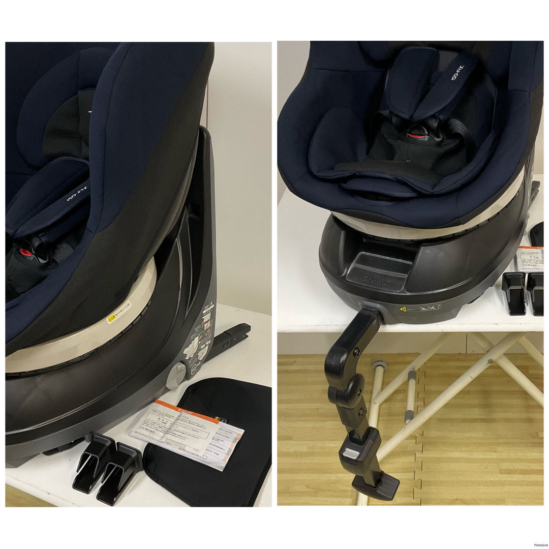 綺麗！コンビ ネセルターン リミテッド ISOFIX ネイビー チャイルドシート