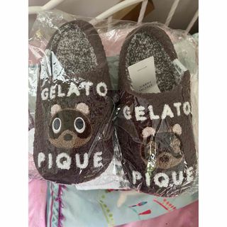 ジェラートピケ(gelato pique)のgelato pique たぬきちのルームシューズ(スリッパ/ルームシューズ)