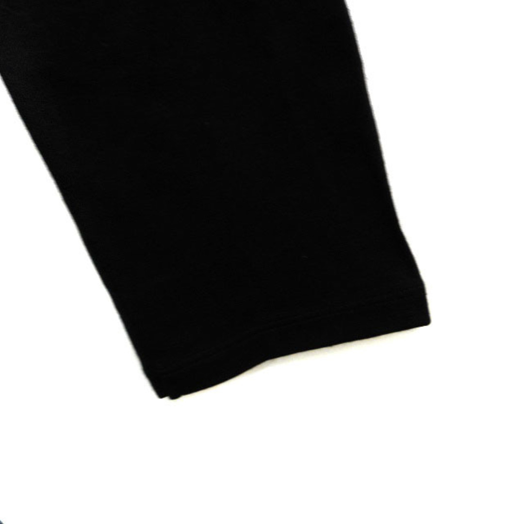 COMME CA DU MODE(コムサデモード)のコムサデモード ニット カットソー ウール混 フリル Vネック 装飾 七分袖 黒 レディースのトップス(その他)の商品写真