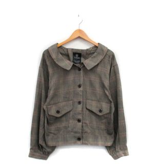 ダブルクローゼット(w closet)のダブルクローゼット w closet シャツ ブラウス 長袖 バックリボン(シャツ/ブラウス(長袖/七分))