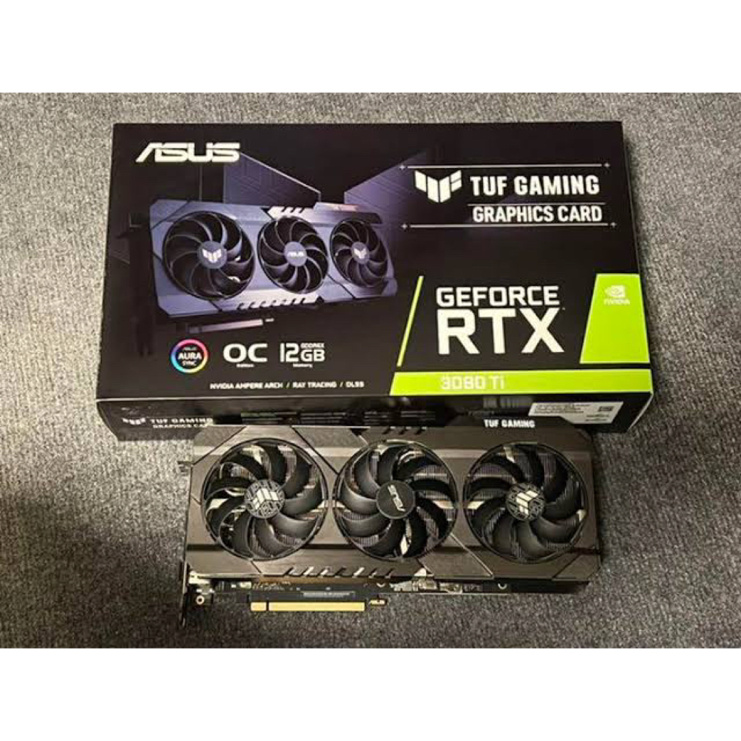 ASUS RTX3080TI 12gb TUFGAMING スマホ/家電/カメラのPC/タブレット(PCパーツ)の商品写真