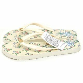 Tory Burch - 新品♪トリーバーチ ロゴ 花柄 ペイズリー ビーチ