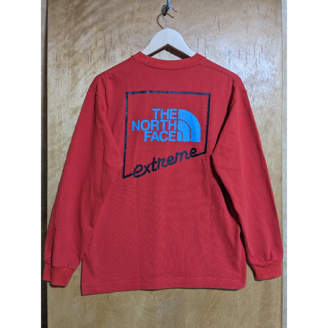 THE NORTH FACE(ザノースフェイス)のノースフェイス ロングスリーブエクストリームティー メンズ Sサイズ 希少 レア メンズのトップス(Tシャツ/カットソー(七分/長袖))の商品写真