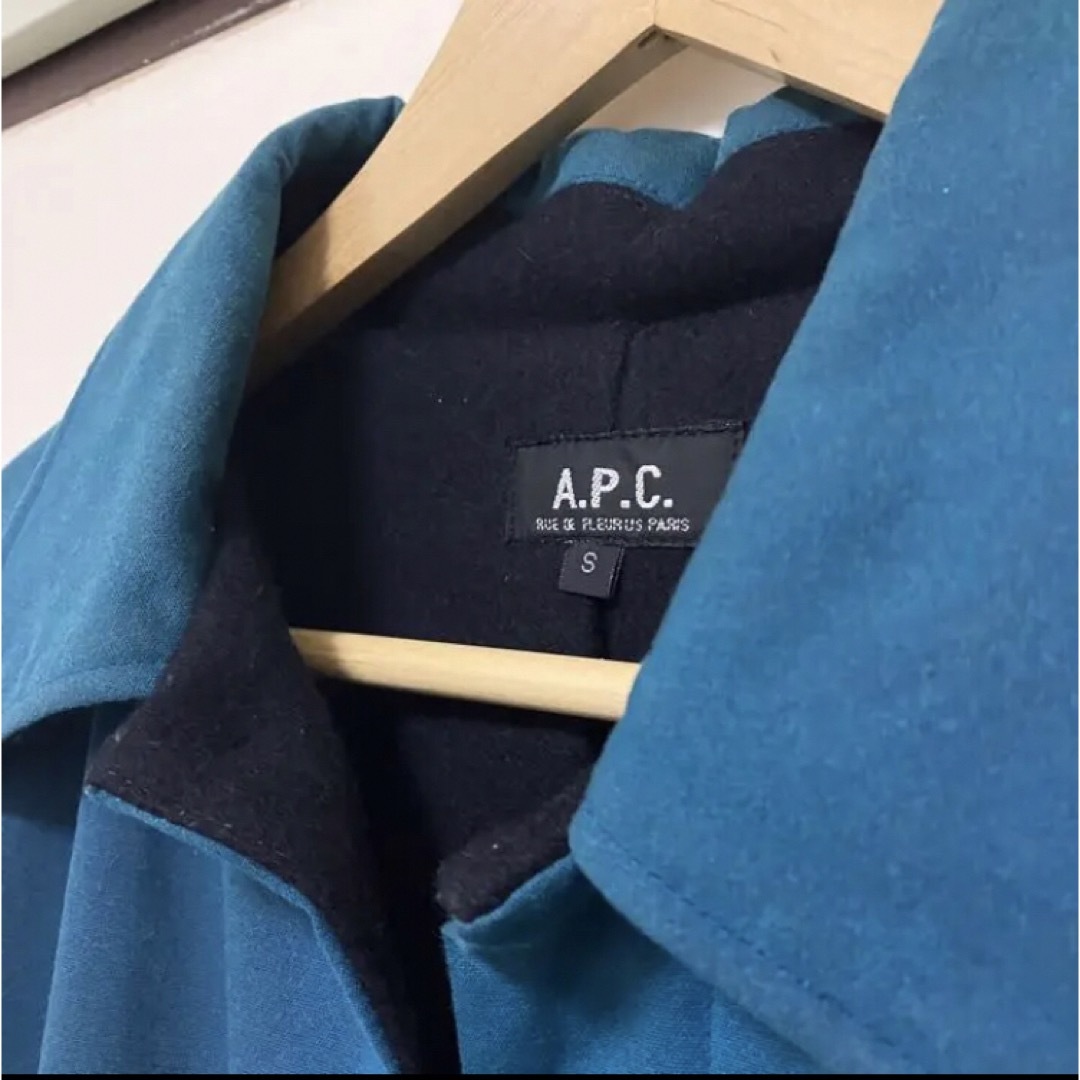 APC ステンカラーコート　オイルドジャケット